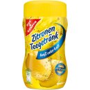 Gut&Günstig Zitronen-Teegetränk kalt oder heiß zu genießen 50% kalorienreduziert 3er Pack (3x400g Packung) + usy Block