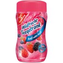 Gut&Günstig Wildfrucht-Teegetränk kalt oder heiß zu genießen 50% kalorienreduziert 3er Pack (3x400g Packung) + usy Block