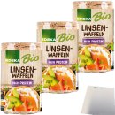 Edeka Bio Linsenwaffeln High Protein 3er Pack (3x90g Packung) + usy Block