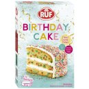 Ruf Birthday Cake Backmischung für Geburtstagskuchen 3er Pack (3x425g Packung) + usy Block