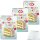 Ruf Birthday Cake Backmischung für Geburtstagskuchen 3er Pack (3x425g Packung) + usy Block