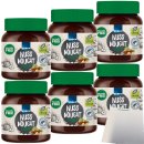 Edeka Nuss-Nougat-Creme ohne Palmöl 6er Pack (6x400g Glas) + usy Block