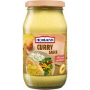 Homann Curry Sauce klassisch exotisch 3er Pack (3x400ml Glas) + usy Block