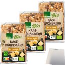 Edeka Bio Käse-Kürbiskern Knäckebrot 3er Pack (3x200g Packung) + usy Block