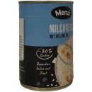Menzi Milchreis verzehrfertig kalt oder warm ein Genuss 6er Pack (6x400g Dose) + usy Block