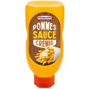 Homann Pommes Sauce cremig 3er Pack (3x450ml Flasche) + usy Block