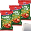 XOX Peppermix Weizen-Kartoffelsnack 3er Pack (3x125g...