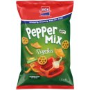 XOX Peppermix Weizen-Kartoffelsnack 3er Pack (3x125g Packung) + usy Block