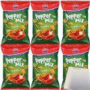 XOX Peppermix Weizen-Kartoffelsnack 6er Pack (6x125g...