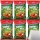 XOX Peppermix Weizen-Kartoffelsnack 6er Pack (6x125g Packung) + usy Block