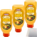 Homann Chili Cheese Sauce 3er Pack (3x450ml Flasche) + usy Block
