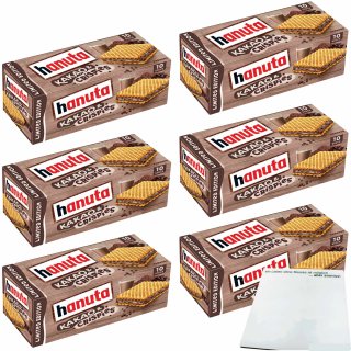 hanuta Kakao & Crispies Limited Edition 6er Pack (6x220g Packung) + usy Block