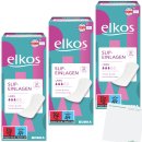 Elkos Slipeinlagen Lang 3er Pack (3x32 Stück) + usy Block