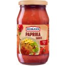Homann Paprika Sauce Balkan Art 6er Pack (6x400ml Glas) + usy Block