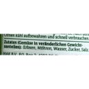 HAK Junge Erbsen sehr fein mit jungen Möhren (340g Glas)