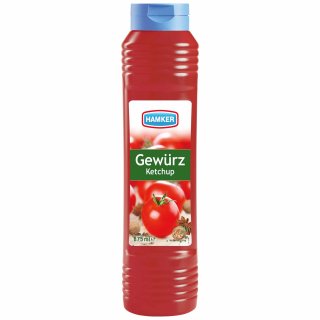 Hamker Gewürz Ketchup (875ml Flasche)
