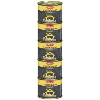 Menzi Zwiebelsuppe Flämisch (5x200ml Dose)
