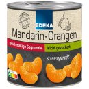 Edeka Mandarin-Orangen Mandarinen in der Dose leicht gezuckert kernlos (312g Dose)