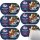 Appel Zarte Filets vom Hering Tomate Burgunder Art 6er Pack (6x200g Dose) + usy Block