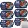 Appel Zarte Filets vom Hering Tomate-Barbecue und feinem Schinken Geschmack 6er Pack (6x200g Dose) + usy Block