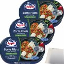 Appel Zarte Filets vom Hering in Paprika-Creme 3er Pack (3x200g Dose) + usy Block