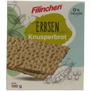 Filinchen Erbsen Knusperbrot Glutenfrei vegan VPE (7x100g Packung)