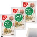 Gut&Günstig geriebener Hartkäse 32% Fett Grated Cheese 3er Pack (3x40g Packung) + usy Block