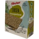 Filinchen Erbsen Knusperbrot Glutenfrei vegan 3er Pack (3x100g Packung) + usy Block