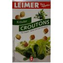 Leimer Croutons Kräuter für Suppen Salate und zum Knabbern 3er Pack (3x100g Packung) + usy Block