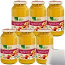 Edeka Bio Apfelmark aus 100% Äpfeln kaltgerieben 6er...