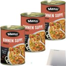 Menzi Serbische Bohnensuppe 3er Pack (3x400ml Dose) + usy...