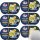 Appel Zarte Filets vom Hering in Eier-Senf-Creme 6er Pack (6x200g Dose) + usy Block