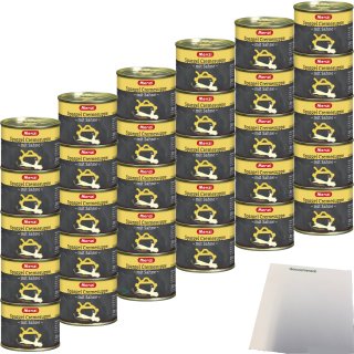 Menzi Spargel Cremesuppe mit Sahne 6er Pack (30x200ml Dose) + usy Block