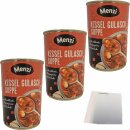 Menzi Kessel Gulaschsuppe mit Rindfleisch 3er Pack...