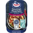 Appel Gourmet Muscheln in Salsa-Sauce 3er Pack (3x100g Dose) + usy Block
