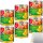 Gut&Günstig Pfirsiche halbe Frucht erntefrisch verarbeitet 6er Pack (6x820g Dose) + usy Block