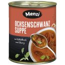 Menzi Ochsenschwanz Suppe 3er Pack (3x800ml Dose) + usy Block