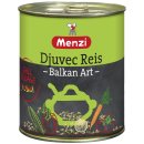 Menzi Djuvec Reis Balkan Art 3er Pack (3x800g Dose) + usy Block