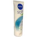 Nivea Softcreme erfrischende Feuchtigkeitscreme in der Tube 3er Pack (3x75ml) + usy Block