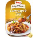 Buss Freizeitmacher Currywursttopf mit Nudeln und Paprika 3er Pack (3x300g Packung) + usy Block
