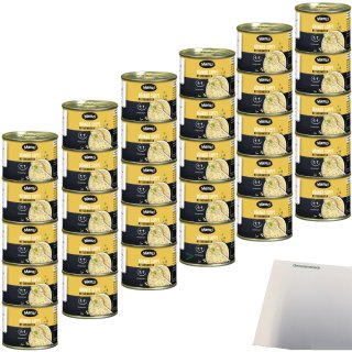 Menzi Hühner Suppe mit Fadennudeln 6er Pack (30x200ml Dose) + usy Block