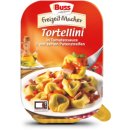 Buss Tortellini in Tomatensauce mit zarten Putenstreifen 6er Pack (6x300g Packung) + usy Block