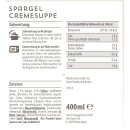 Buss Spargelcreme-Suppe mit feiner Sahne und aromatischen Gewürzen 3er Pack (3x400ml Dose) + usy Block