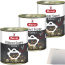 Menzi Hühner Suppe Extra Konzentriert 1:7 3er Pack (3x800ml Dose) + usy Block