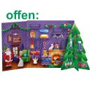 Milka 3D Bastel Adventskalender (163g Packung)