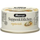 Menzi Suppenklößchen herzhaft mit leichter Einote 6er Pack (6x125g Dose) + usy Block