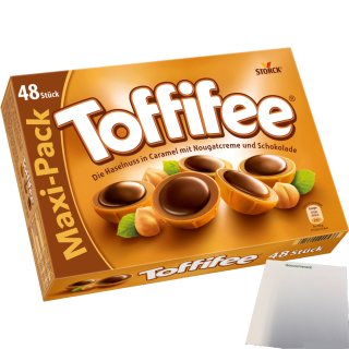 Storck Toffifee 48er Praline (400g Packung) + usy Block