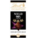 Lindt Excellence 90 % Cacao Edelbitter Schokolade 100g...