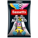 Bassetts englisches Lakritz Konfekt Mischung Liquorice Allsorts 3er Pack (3x1kg) + usy Block