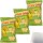 Pom-Bär Sour Cream Kartoffelsnack 3er Pack (3x75g Packung) + usy Block